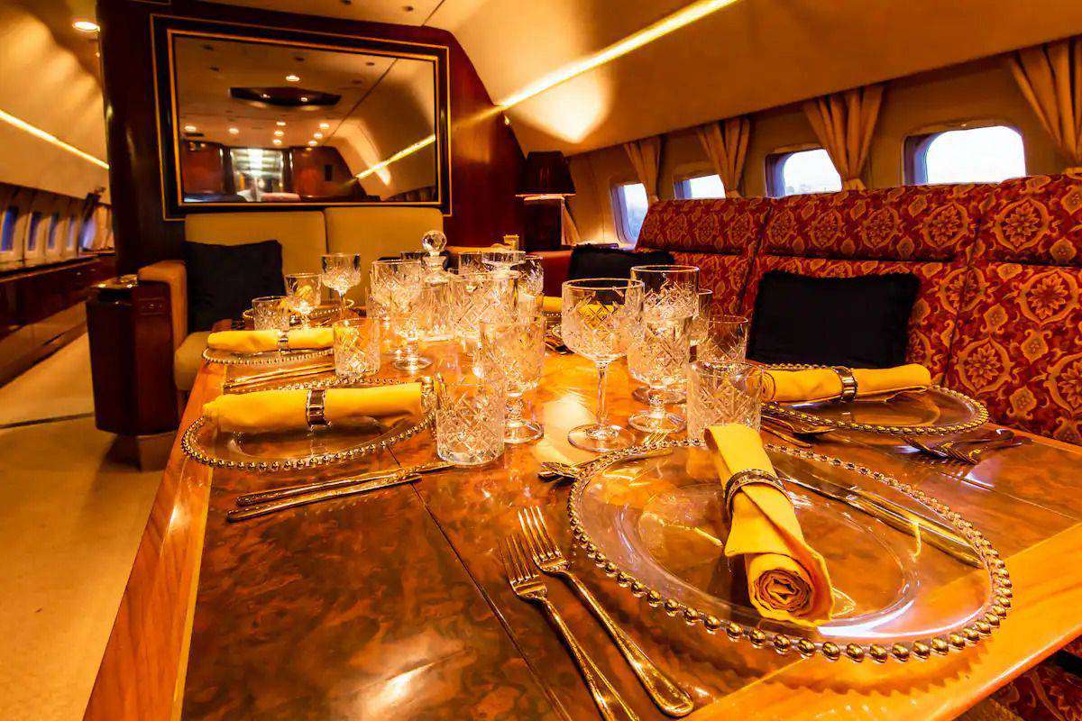plane interior